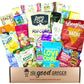 Healthy NON-GMO and VEGAN Snacks Care Package (25 Ct): Delicious, wholesome, nutrient dense vegan snacks. Healthy Gift Basket Al