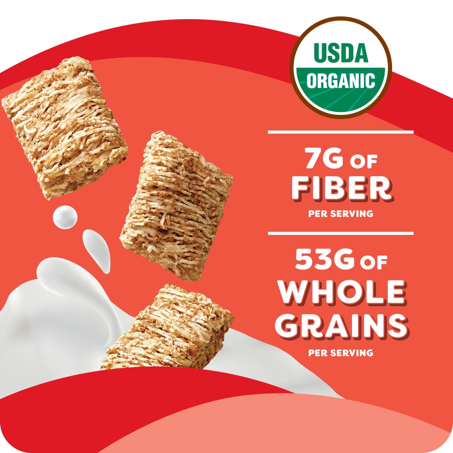 Kashi Breakfast Cereal  Organic  Whole Grain  Autumn Wheat  18oz Box (1 Box)