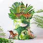 Dinosaur Cake Toppers Dinosaur Toy Figures Model Grass Cake Decorations For Boy Girl Birthday Baby Shower Dinosaur Theme Jungle