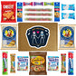 Hangry Kit Halloween Snack Box Variety Pack - 20 Count - Assorted Chips  Cookies  Candy & ers - Fun Spooky Design - Gift for Kids  Teens  College Students  or Office - Romantic