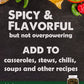 Harmony House Dried Jalapeno Peppers - Dehydrated Peppers For Cooking, Camping, Emergency Supply And More, 6 Oz, Quart Jar
