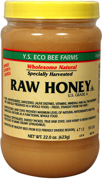 Y.S. Eco Bee Farms Raw Honey - 22 Oz