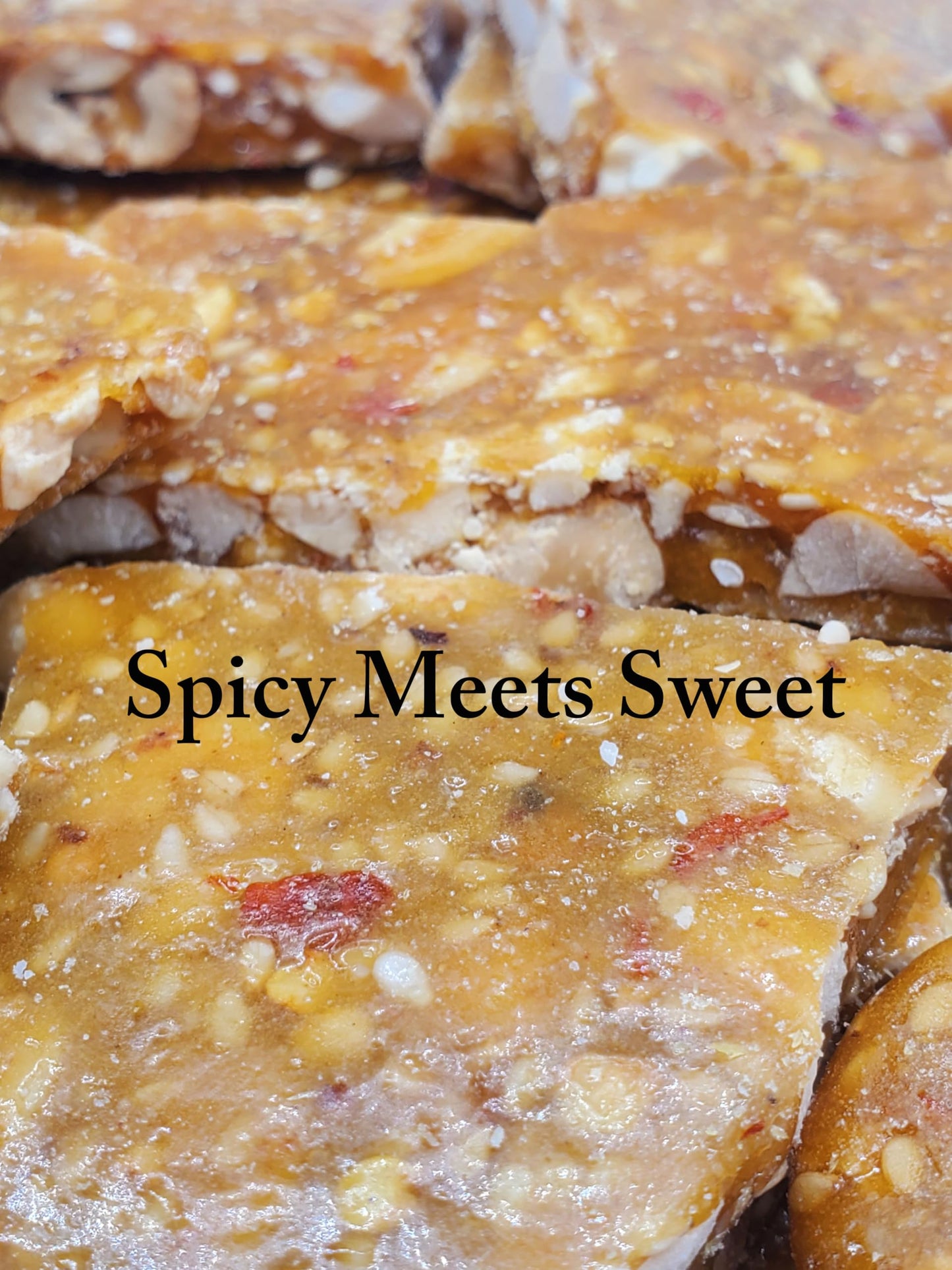 High Class Grass Spicy Peanut Brittle Candy, Old Fashioned Style Brittle Made With Chinese Spicy Chili Crisp, Vegan And Gluten F