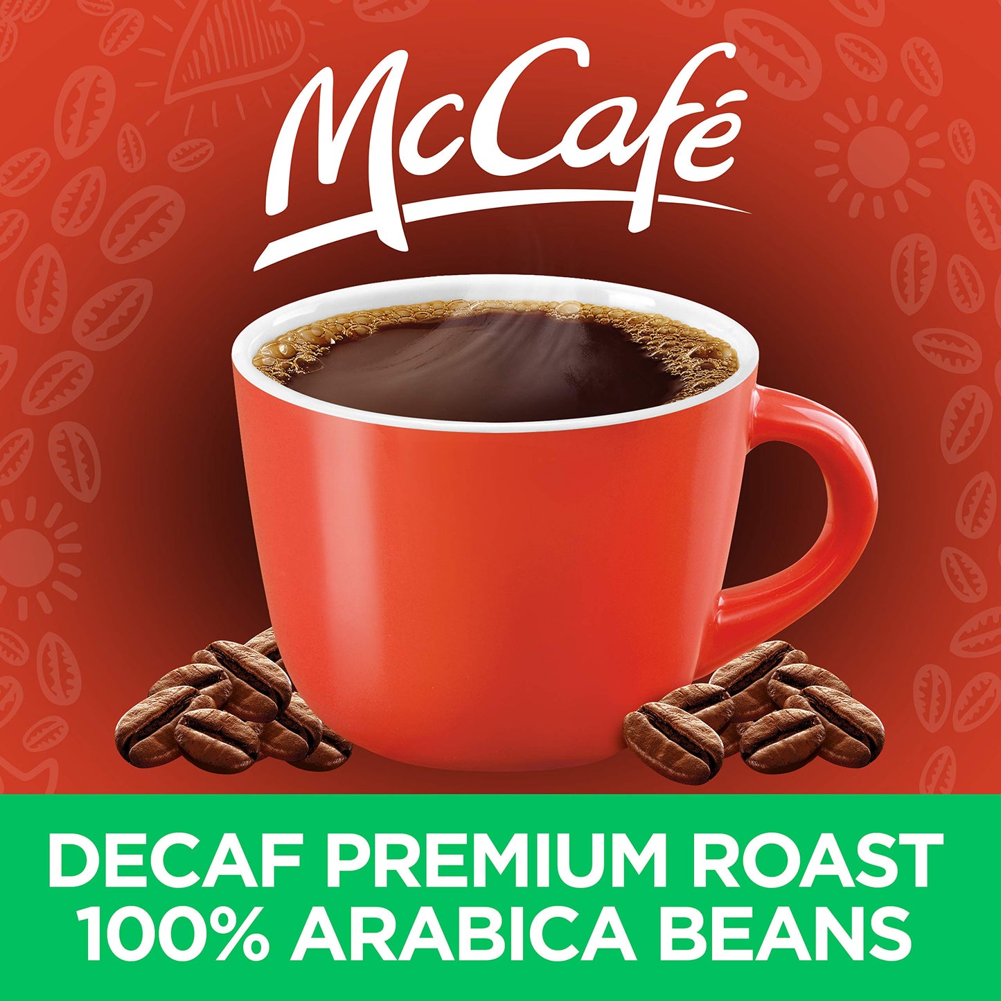Mccafe Premium Roast Decaf Ground Coffee (12Oz Bags, Pack Of 6)