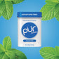 PUR Mints Sugar Free Peppermint Mints, Vegan, Gluten Free, Keto Friendly, 30 Count (Pack of 2)