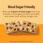 Munk Pack Chewy Granola Bars - 5g Protein, 1g Sugar with Allulose, 2g Net Carbs, Low Sugar, Gluten Free and Low Glycemic Snacks