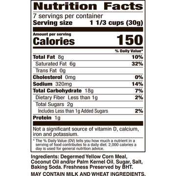 Bugles Original Crispy Corn Snacks, Snack Bag, 7.5 oz