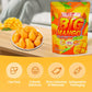 (3 Packs) MetaVita - Big Mango Gummy Candy - Individually Wrapped Peelable Mango Gummies with Real Puree - Chewy, Gluten-Free -