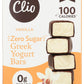 CLIO Zero Sugar Vanilla Yogurt Bars 4 Count, 5.93 OZ
