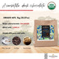 VALRHONA Dark Chocolate Discs 60% Cacao Organic Fair Trade 1kg Pack
