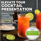 Sea Salt Superstore Margarita Lime Salt Garnishing, 6 oz Tub, Natural Flavor for Cocktails and Drinks