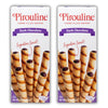 Pirouline Rolled Wafers – Dark Chocolate – Rolled Wafer Sticks, Crème Filled Wafers, Rolled Cookies For Coffee, Tea, Ice Cream, Snacks, Parties, Gifts, And More – 3.25Oz Carton 2Pk