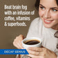 VitaCup Decaf Genius Keto Coffee Pods with MCT Oil, Turmeric & Vitamins, 64 Count, Compatible with K-Cup malt-inspired