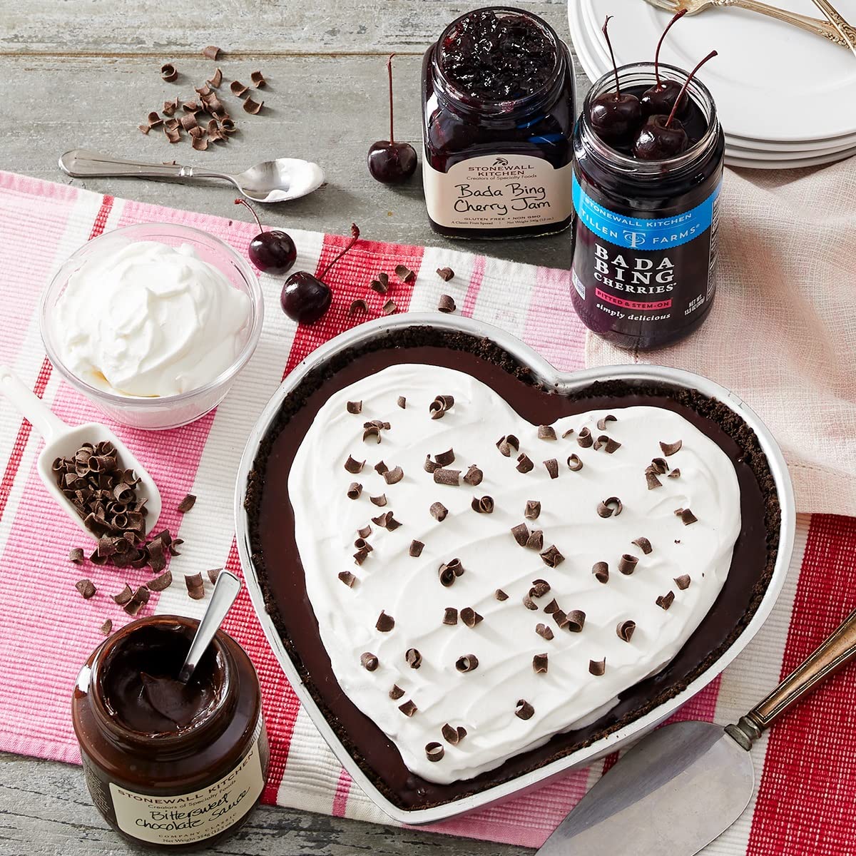 Tillen Farms spirit-inspired flavor Bada Bing Cherries, 13.5 oz, Red, Pack of 1