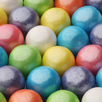 Gumballs For Gumball Machine - Shimmer Spring Mix 1 Inch Large Gumballs - Assorted Fruit Flavored Bubble Gum For Kids - Sweet Ch