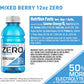 Powerade Electrolyte Enhanced Zero Sugar Mixed Berry Sports Drink, 12 Ounce (Pack Of 8)