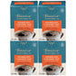 Teeccino Caramel Nut Dandelion Tea - Herbal, Caffeine-Free, Prebiotic, 10 Bags (Pack of 4)