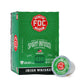 Fire Department Coffee Irish Whiskey Infused K Cups - Non-Alcoholic - 12 Single Pods - Veteran Owned - Roasted in the USA