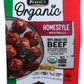Cooked Perfect Organic Homestyle Beef Meatballs, 12 Oz