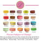 Leilalove Macarons - 12 Gourmet Macarons dozen flavors