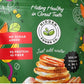 Hidden Foods Cinnamon Pancake Golden Brown Monk Fruit Cinnamon Bun Pancake - Fiber And Protein Churro Pancake Mix With Wheat & O