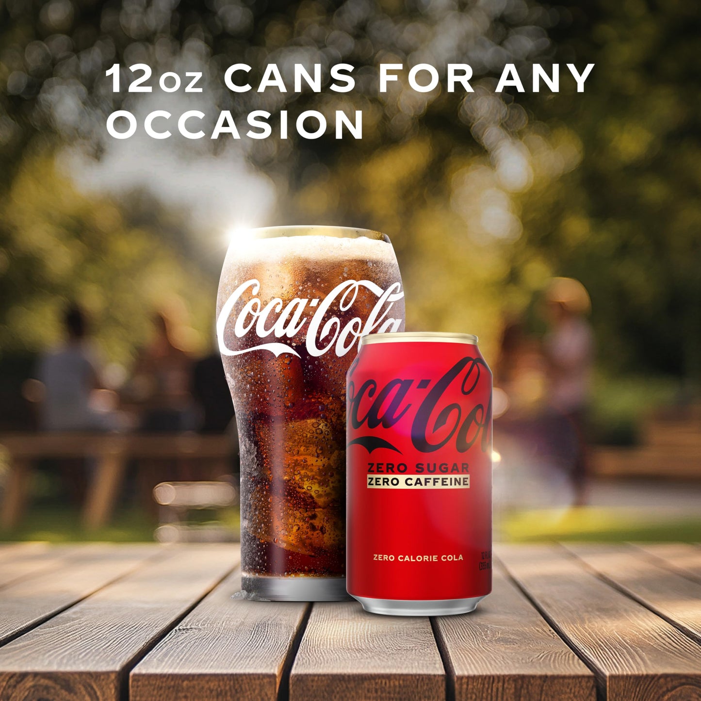 Coca-Cola Zero Caffeine-Free Soda  12 Fl Oz (pack of 12)