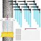 Reallnaive Maple Syrup Tapping Kit - 12 Taps, 12 Collectors, 12 Tubes, 12 Bags, 0.08 Ounce (Pack of 12