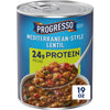 Progresso Mediterranean-Style Lentil Protein Soup, Vegetarian, 19 oz