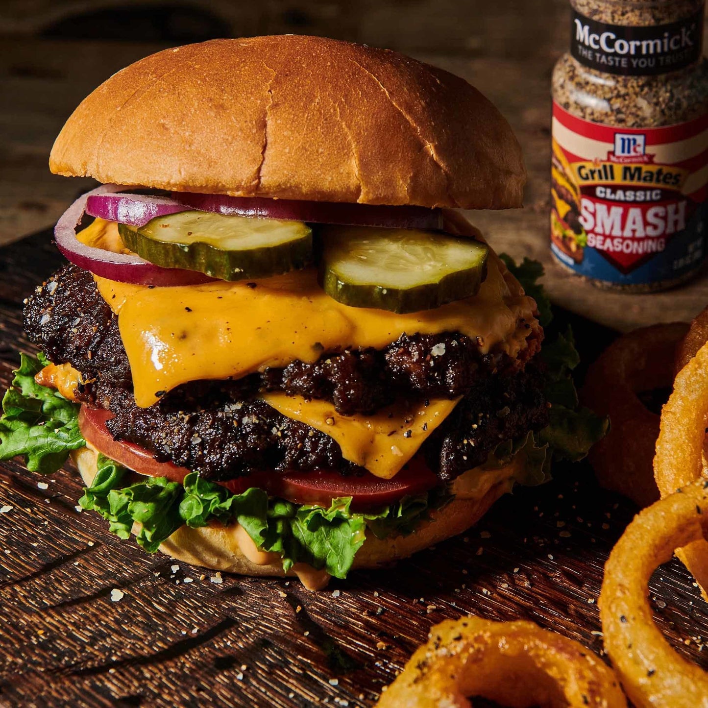 McCormick Grill Mates Classic Smash Seasoning, 2.85 oz (Pack of 2)