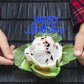 YCTHUNFISH 24 Pack Cupcake Toppers - Glitter Blue Bamboo Picks for Birthday Parties and Baby Showers