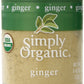 Simply Organic Ground Ginger Root, Certified Organic | 0.42 Oz | Zingiber Officinale Roscoe