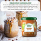 Walden Farms Caramel Dipping 12 oz Jar - Thick & Creamy, Smooth and Sweet, Vegan, Paleo and Keto Friendly, 0g Net Carbs - Desser