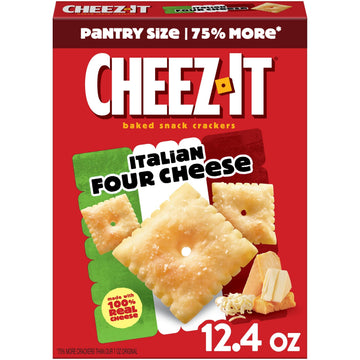 Cheez-It Cheese ers  Baked Snack ers  Office and Kids Snacks  Italian Four Cheese  12.4oz Box (1 Box)
