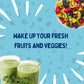 Concord Foods, 3 Breakfast Fruit Smoothie Mix Flavors: 6 Chocolate Banana 2 Oz Pouches, 6 Banana 2 Oz Pouches, 6 Strawberry 2 Oz