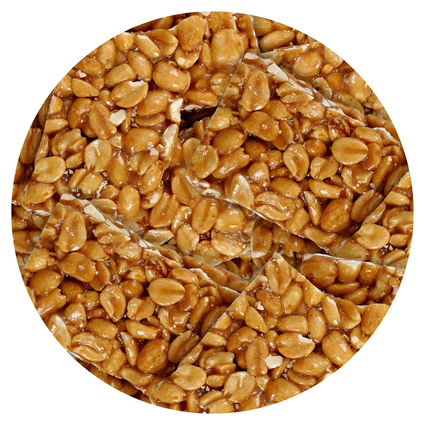 The Hampton Candy Company Peanut Brittle - 1 Pound Bulk Bag