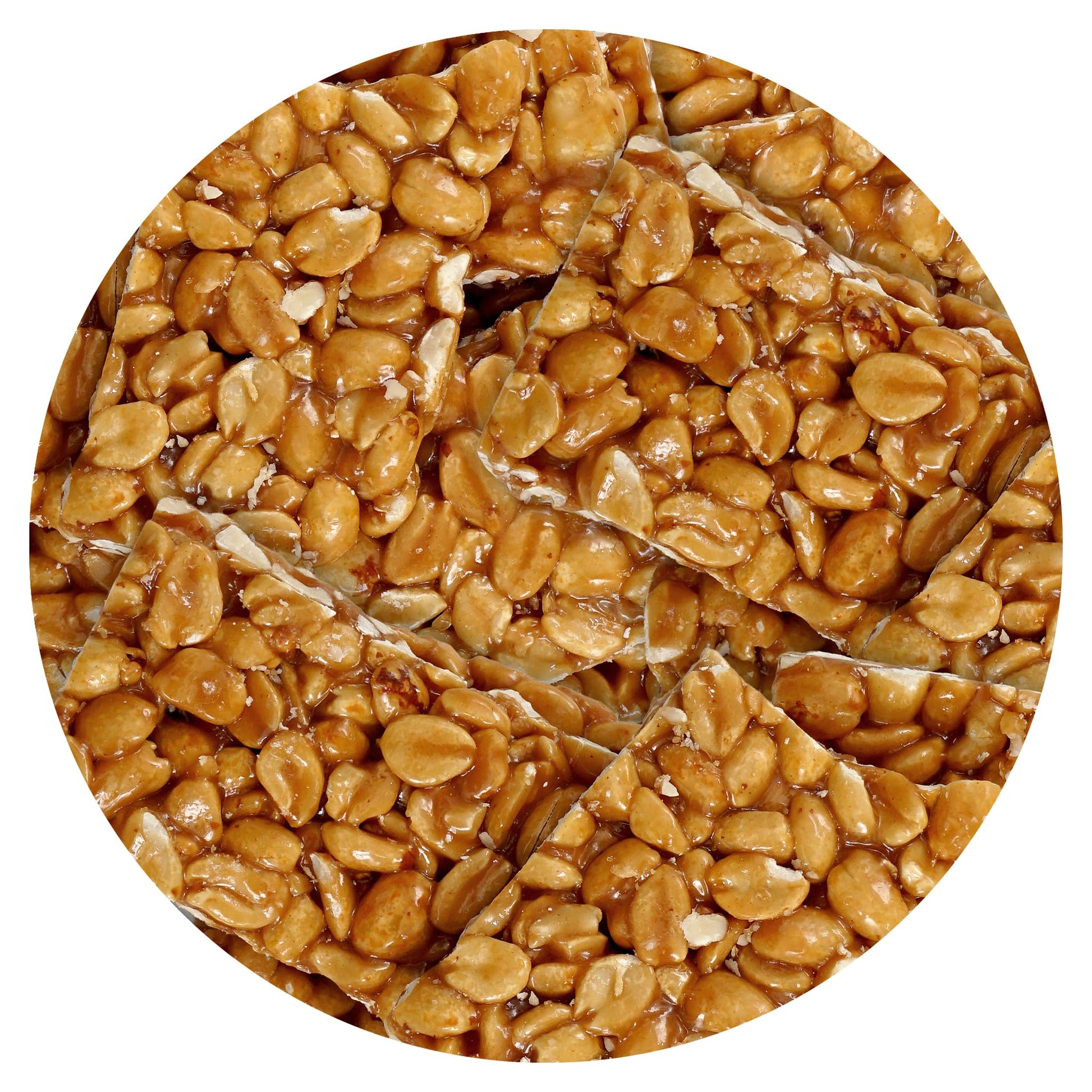The Hampton Candy Company Peanut Brittle - 1 Pound Bulk Bag