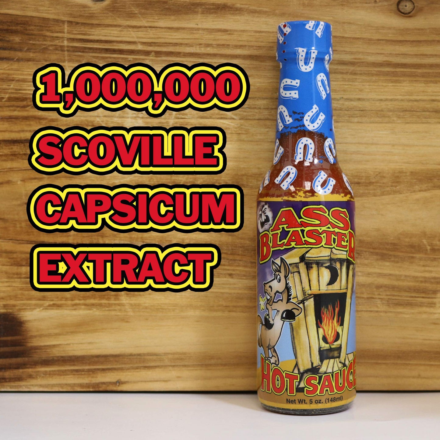 ASS BLASTER Gourmet Hot Sauce Gift Set - Ultimate Habanero for Spicy Food Lovers