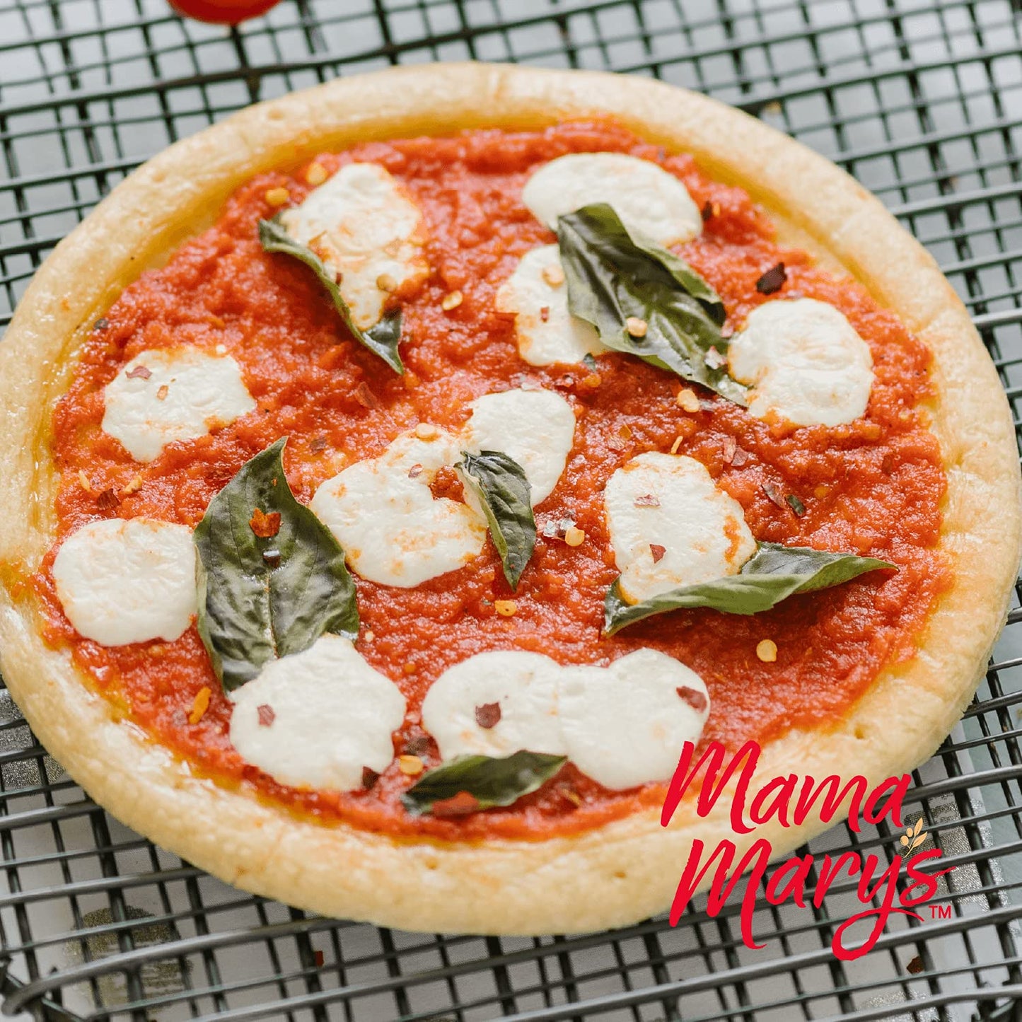 Mama Mary s 7  Pizza Crust, Thin, 9 Ounce (Pack of 5)