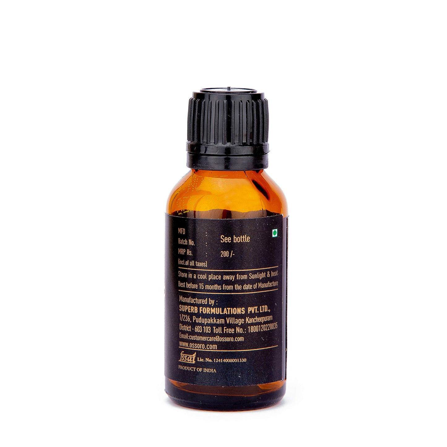 Ossoro Brazilian Orange, 30 Ml (Oil Soluble Essence)/ Glass Bottle