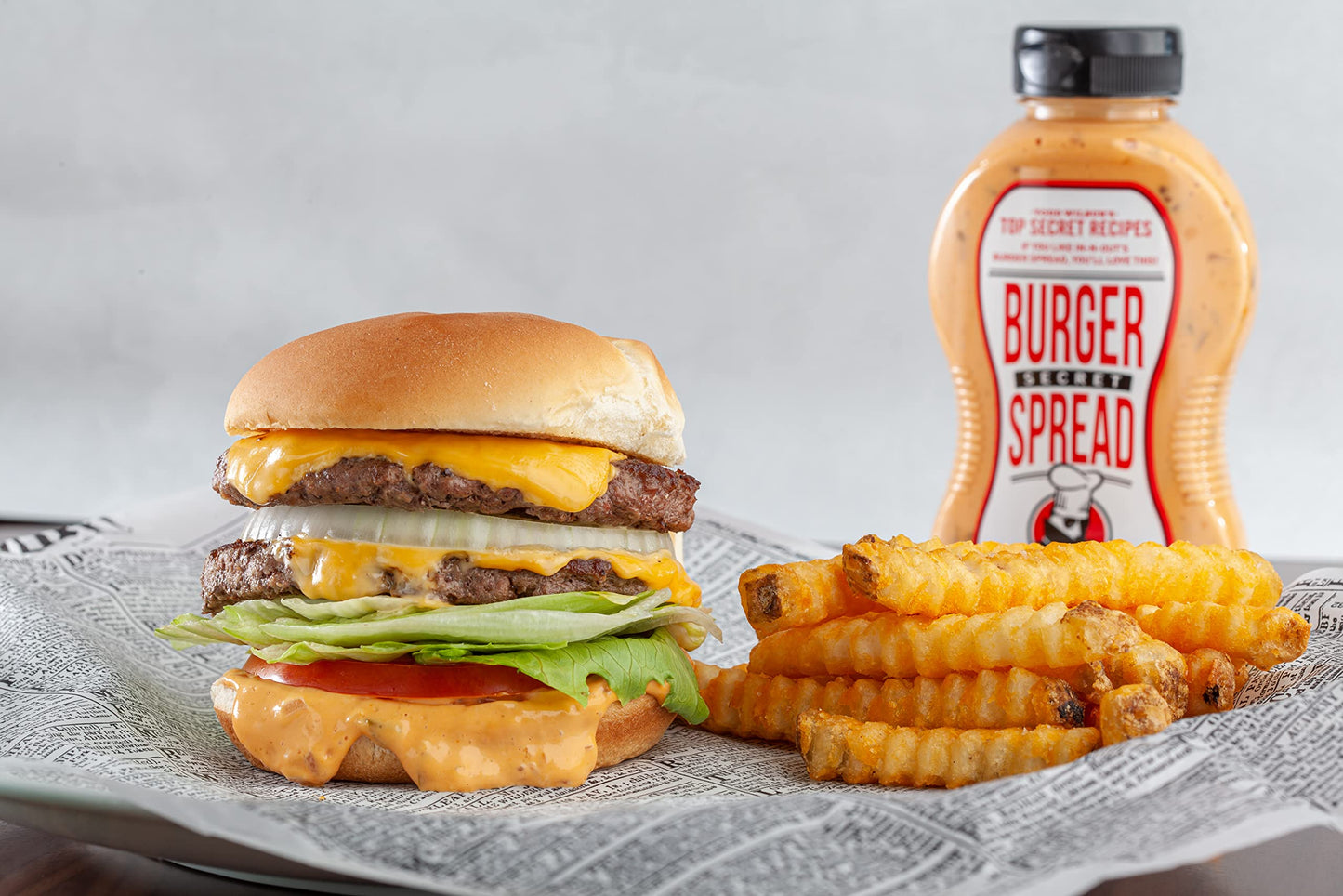 Todd Wilbur'S Top Secret Burger Secret Spread (Like In-N-Out Burger Sauce) - Use On Burgers, Sandwiches, And Wraps - Msg & Glute