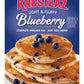 Krusteaz Light & Fluffy Complete Pancake Mix, Blueberry 25.2 Ounce (Pack of 6)