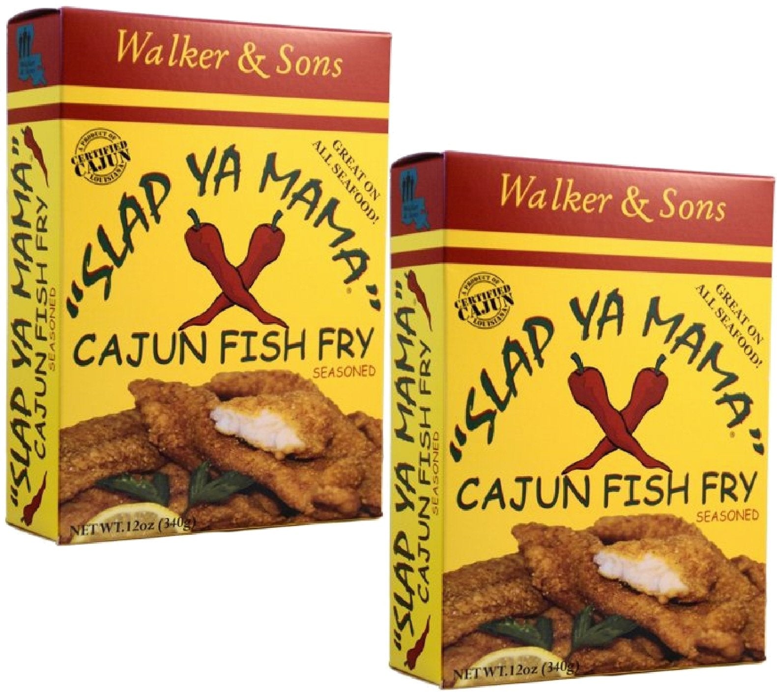 Retailsource Slap Ya Mama Cajun Fish Fry, 2 Count, 12 Ounce
