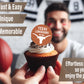 Texas Longhorns Cupcake Toppers (24 Pcs) University Of Texas Longhorns Party Supplies For Ut Austin Football, Birthday Gift, Gra