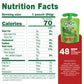 GoGo squeeZ Organic Applesauce & Fruit Puree, Apple Strawberry, 3.2 oz (Pack of 48), Unsweetened, Gluten Free, BPA Free Pouches