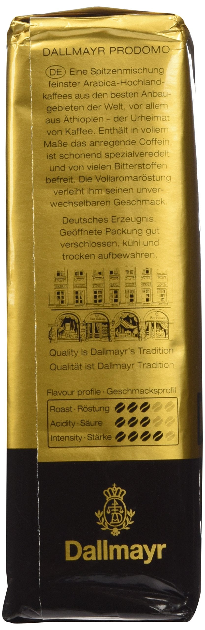 Dallmayr Coffee Grnd Prodomo,Gold,8.8 Ounces