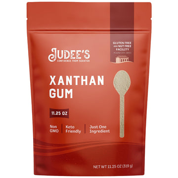 Judees Xanthan Gum 11.25 Oz - 100% Non-Gmo, Keto-Friendly - Gluten-Free And Nut-Free - Gluten-Free Baking Essential - Great For