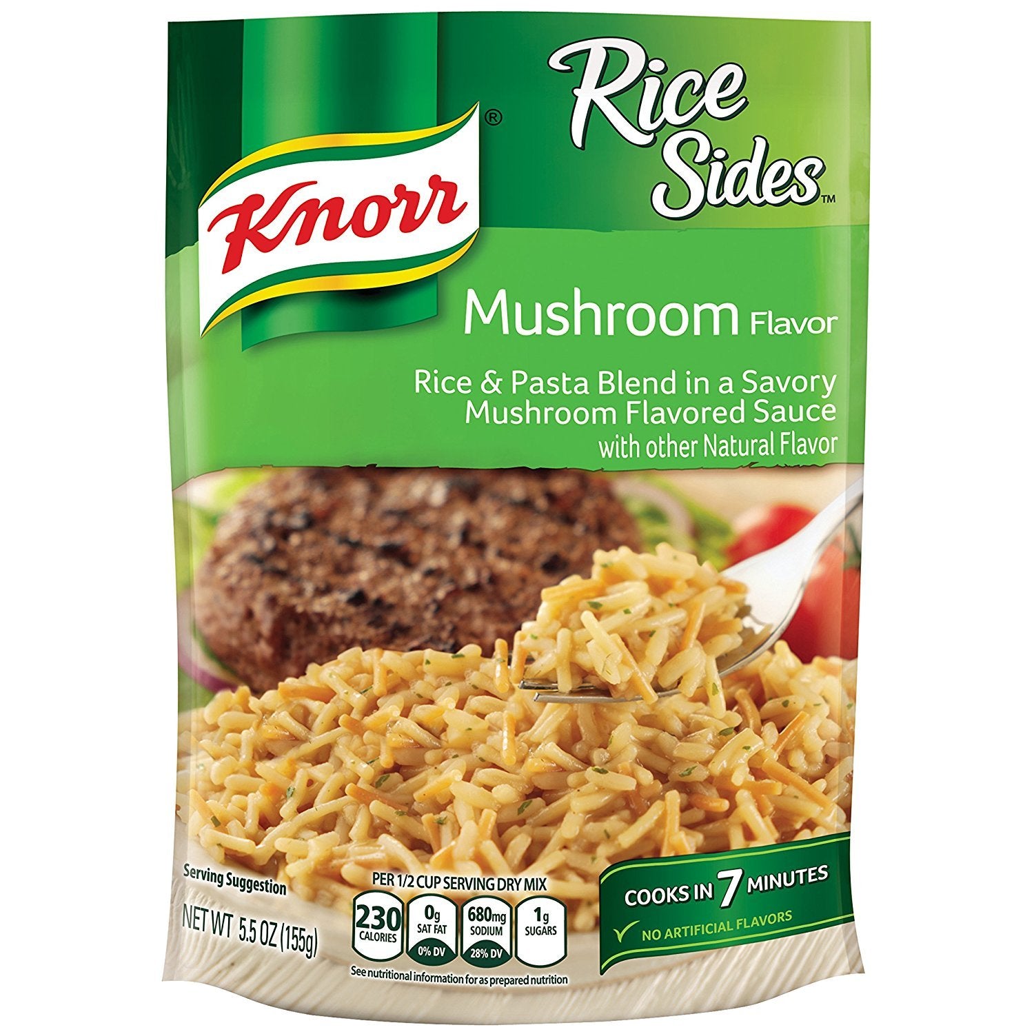 Knorr Rice Sides Dish, Mushroom, 5.5 oz