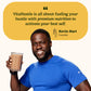 VitaHustle ONE Protein Coffee - Superfood Meal Replacement Powder  Plant Based Protein Shake Powder  Vegan. Superfoods  Vitamins  Ashwagandha  Functional Mushroom Blend (Cafe Latte) 15 Servings
