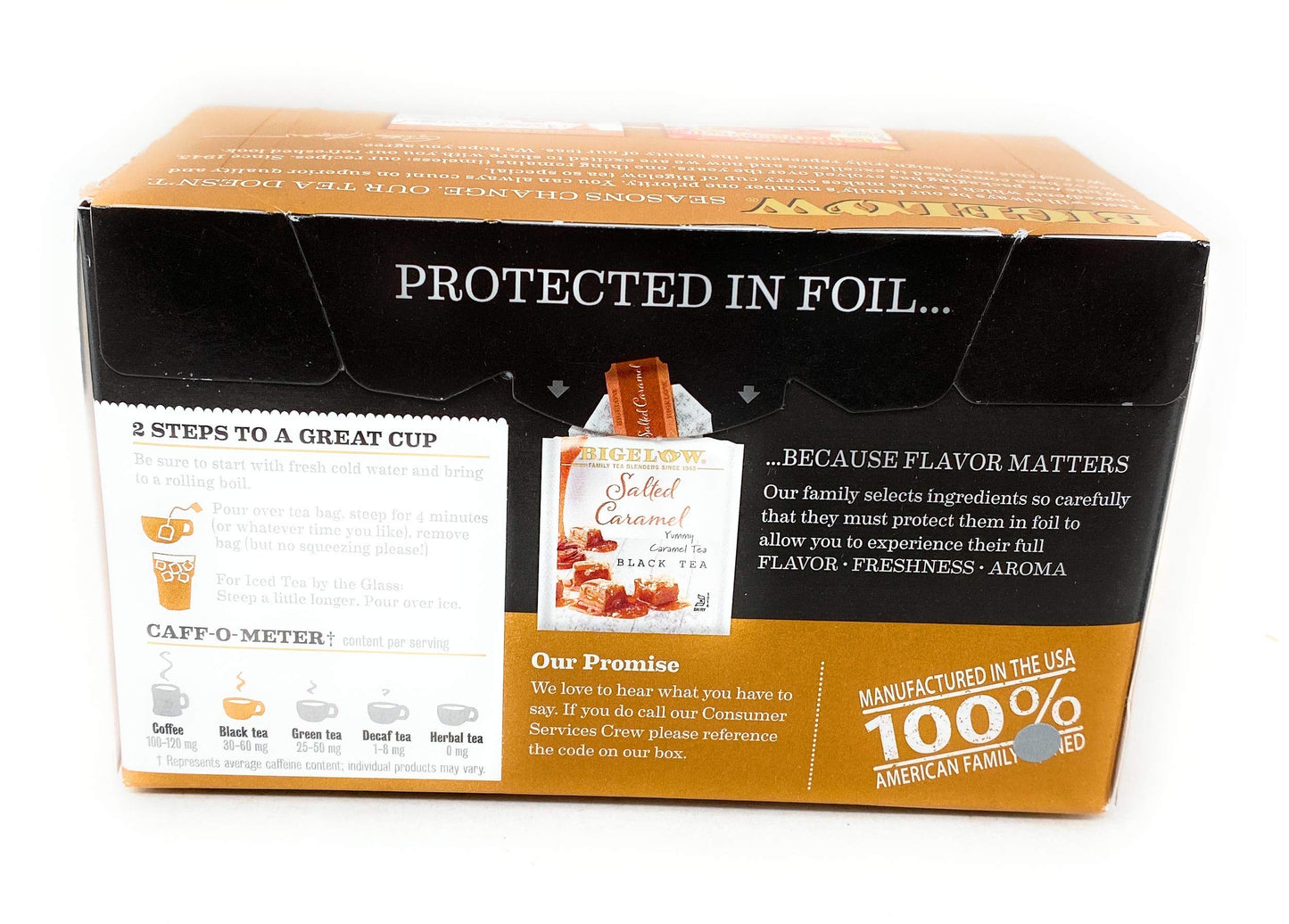 Bigelow Salted Caramel Black Tea 1.56 Oz. 18 Bags (Pack Of 3)