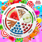 Happy Bites Cherry Licorice Twists (16 Oz) - Jumbo Size - Made With Real Fruit Juice - Certified Kosher - Vegan - Gourmet - Low